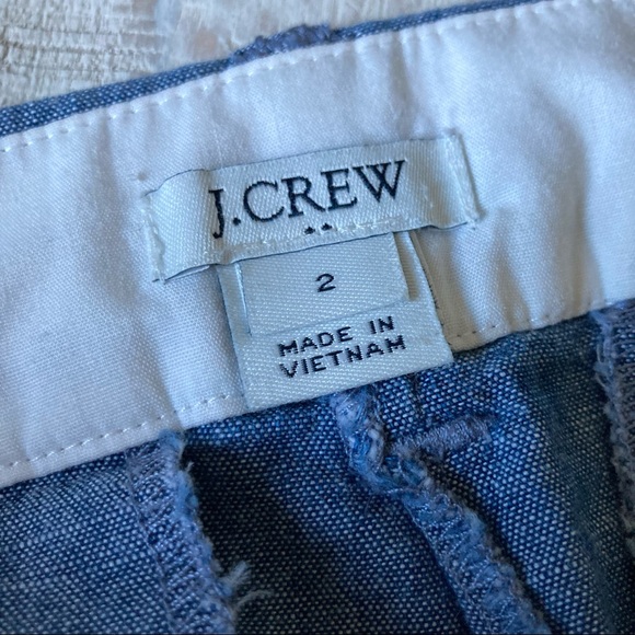 J. CREW Cotton Chino Shorts, Size 2 - Picture 7 of 11